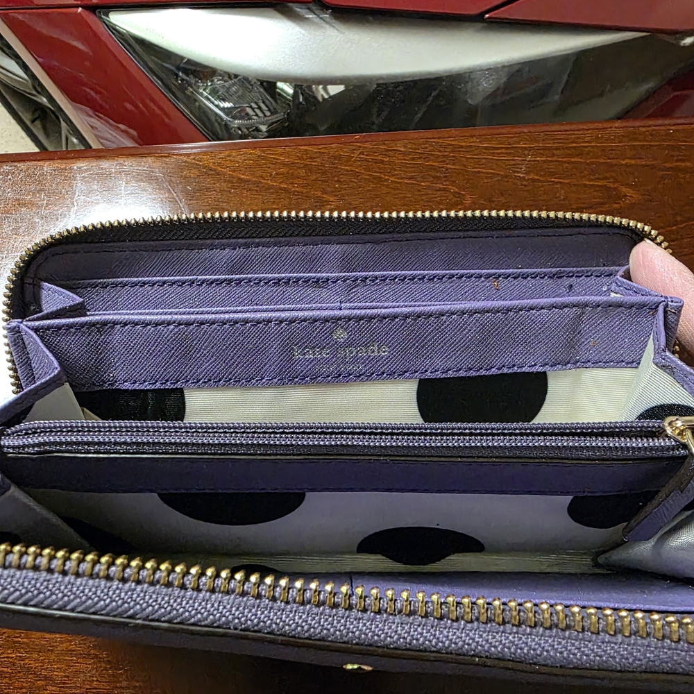 Kate Spade Purple Women's Wallet - Picture 5 of 5
